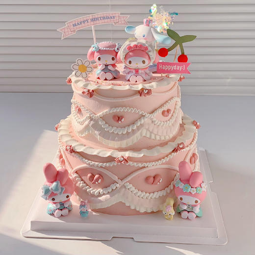 可爱美乐蒂卡通蛋糕 商品图0