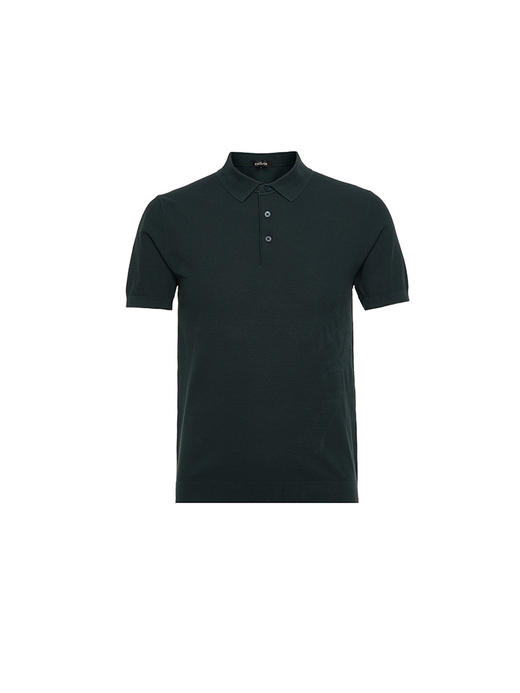 callisto绿色棉混聚酯纤维T恤 STTSS223C 商品图3