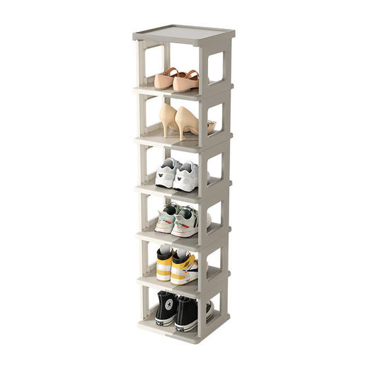 ALBB-创意折叠鞋架多层家用省空间鞋子收纳宿舍可折叠鞋柜免安装鞋盒 商品图4