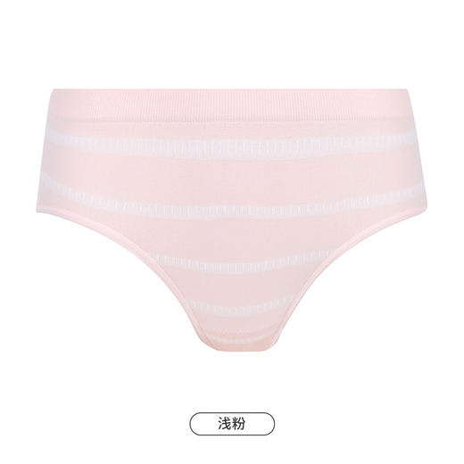 都市丽人基础一体美臀一体无缝内裤女锦氨女士内裤低腰三角内裤LK45F6 商品图12
