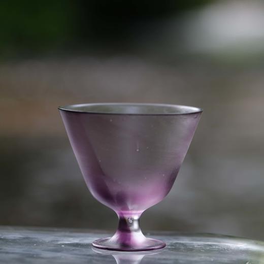 会呼吸的琉璃 敞口高足杯 琉璃 商品图1