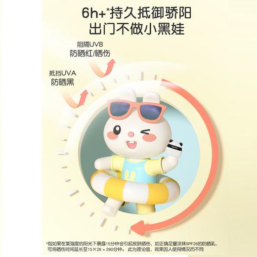 英氏儿童物理防晒乳宝宝专用防晒霜25g隔离紫外线植萃舒护敏感肌 商品图4