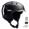 24/25BERN头盔Hendrix Carbon DVRT Black Hatstyle w/Stealth Slider Winter Liner 商品图0