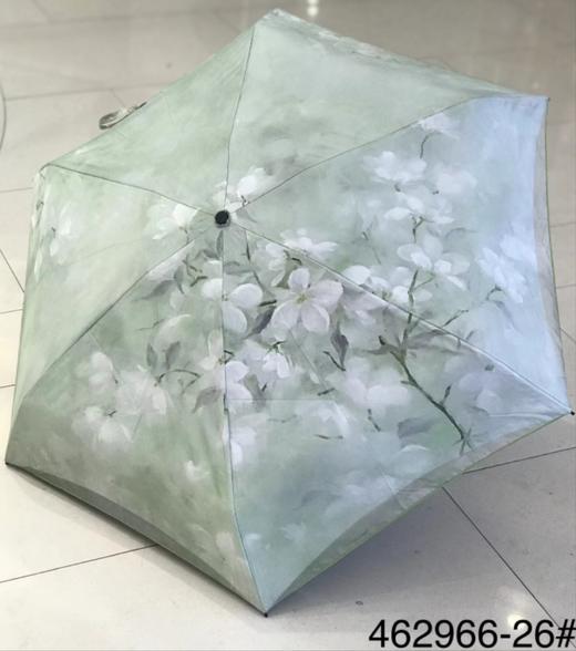 优品堂【墨羽】五折双层超轻黑胶防紫外线太阳伞 商品图7