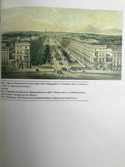 如艺术品的城市：伦敦·巴黎·维也纳 142幅插图 精装16开 商品图10