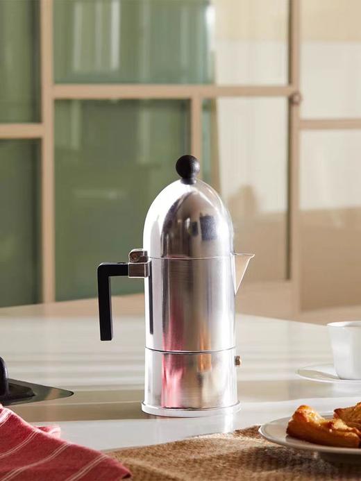 ALESSI La Cupola摩卡壶意式浓缩咖啡煮壶单阀铝制 商品图1