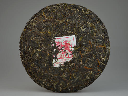 澜沧古茶2013年景迈001大饼普洱茶生茶饼357g/片 商品图1