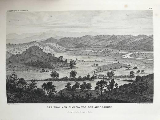 【德语】1883年 奥林匹克运动会史 89幅插图 漆布精装18开 商品图2