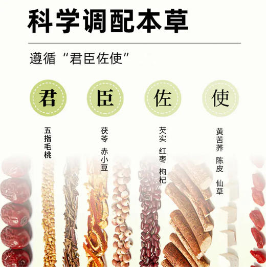 叶开泰五指毛桃茯苓茶 淡淡椰香 湿人必喝 15包/袋 新包装老配方 商品图3