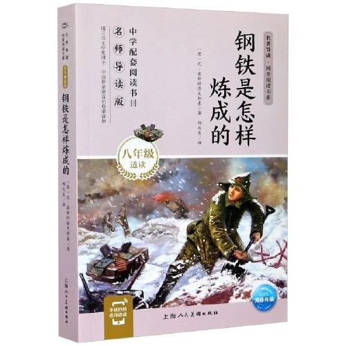 钢铁是怎样炼成的 推荐8年级课外阅读图书 商品图0