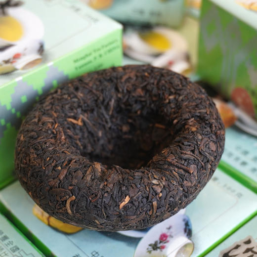 2003年老勐海茶厂熊猫沱普洱老生茶 花标批次也叫花沱  钢印1989年原料日期  1盒100克 干仓真品标价为一盒的价格 商品图9