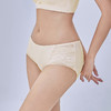 都市丽人薄透丝滑内裤女蕾丝+泳布内裤平角内裤YP44J1 商品缩略图2