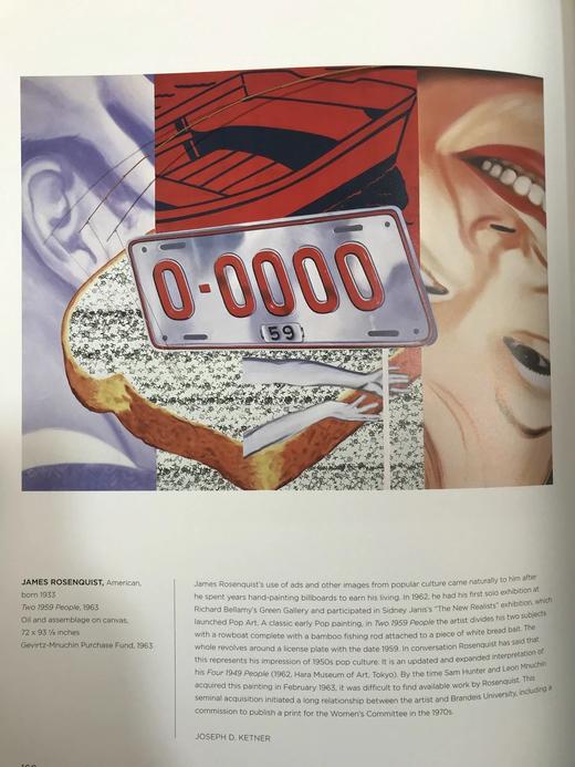 美国布兰代斯玫瑰艺术博物馆图集 约200幅插图 精装大16开 商品图8