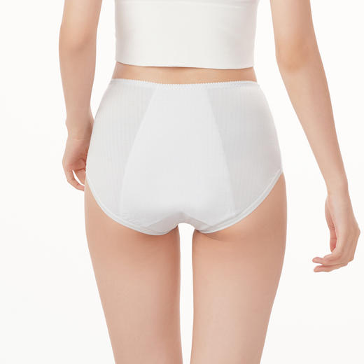 都市丽人功能系列生理裤内裤女冰爽尔女士内裤中腰三角内裤LK48A1 商品图3