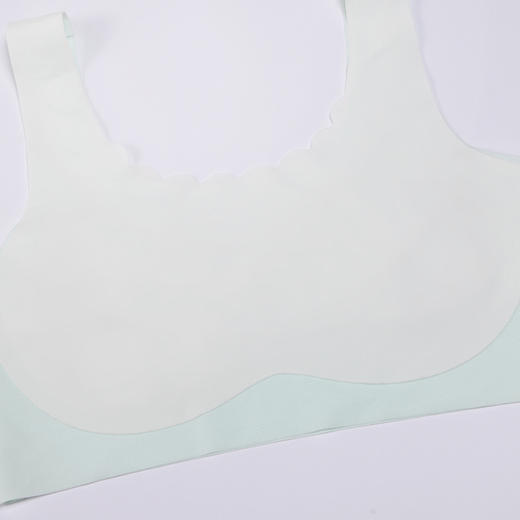 都市丽人少女优选成长一阶内衣女泳布文胸无尺码背心式超薄款速干无钢圈无排扣BB42E1 商品图6