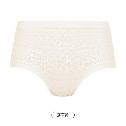 都市丽人基础一体美臀一体无缝内裤女锦氨女士内裤中腰平角内裤LK45F4 商品图10