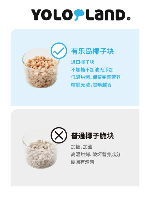 有乐岛 / 椰子脆块 120g 商品图5