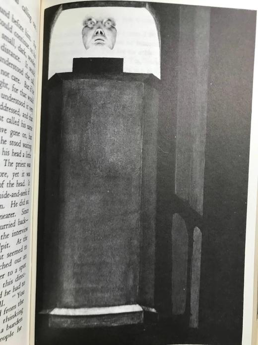 卡夫卡《审判》（1968） 22幅插图 苍鹭出版社（HeronBooks）复古仿皮精装本 商品图11