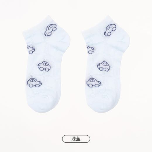 都市丽人眯雅佳休闲系列船袜精梳棉袜子中厚船袜船袜儿童袜JC4CA2 商品图5