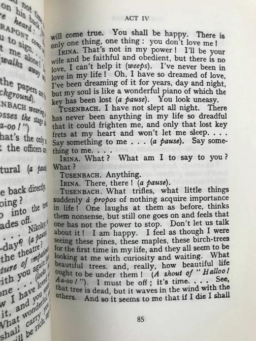 契诃夫戏剧集（1969） 23幅插图 苍鹭出版社（HeronBooks）复古仿皮精装本 商品图14