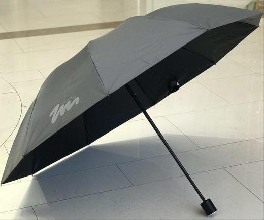 优品堂【高雅】10K超大防风三折黑胶防紫外线晴雨伞 商品图2