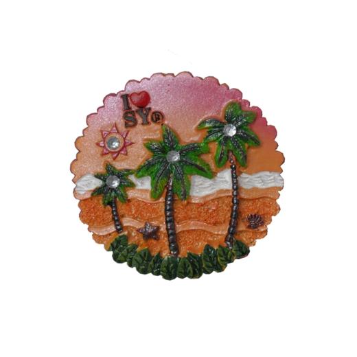 椰岛风情磁贴-琼 商品图0