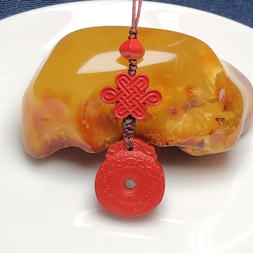 红砂祥云平安扣中国结手机链、包挂、挂件 饰品美物 商品图2