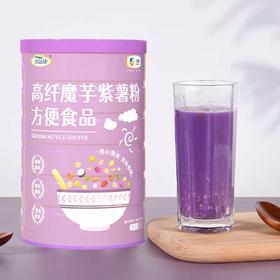 中粮可益康高纤魔芋紫薯粉500g代餐粉