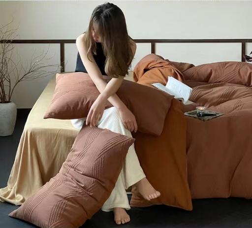 轻奢美拉德菱形提花四件套2.0*2.3mG119100075 商品图1