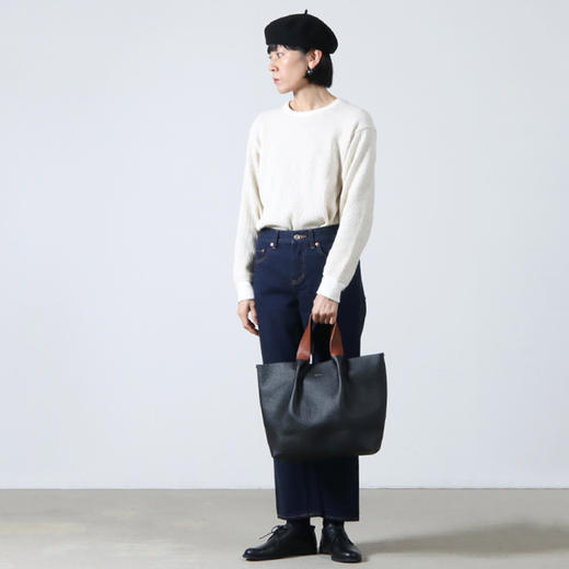 Hender Scheme piano bag medium 日本职人制植植鞣牛皮手提包 商品图1