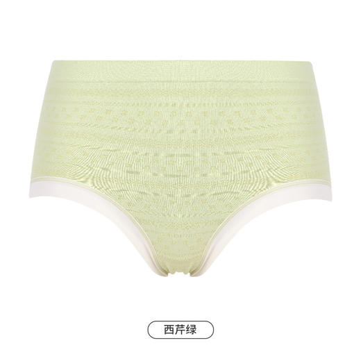 都市丽人基础一体美臀一体无缝内裤女锦氨女士内裤中腰平角内裤LK45F4 商品图12