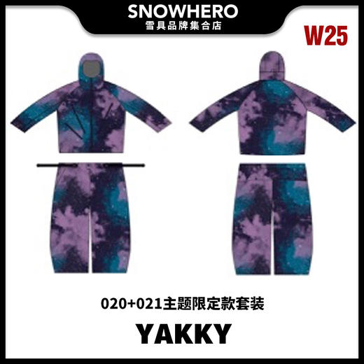 24/25雪季YAKKY男女同款滑雪服滑雪裤预售 商品图3