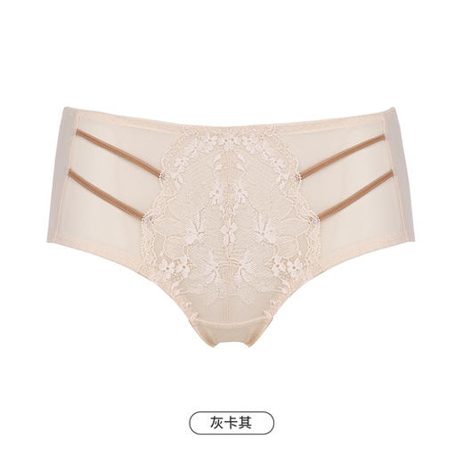 都市丽人蕾丝网布内裤女蕾丝+网布内裤平角内裤YP42A3 商品图12