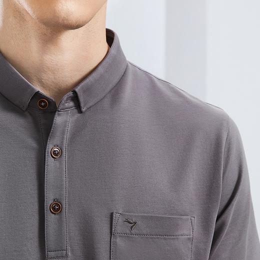 柒牌polo衫男短袖2024夏季新款时尚青年小翻领口袋款男士休闲上衣	126T71120 商品图2