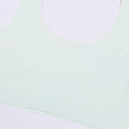 都市丽人少女优选成长一阶内衣女泳布文胸无尺码背心式超薄款速干无钢圈无排扣BB42E1 商品图4