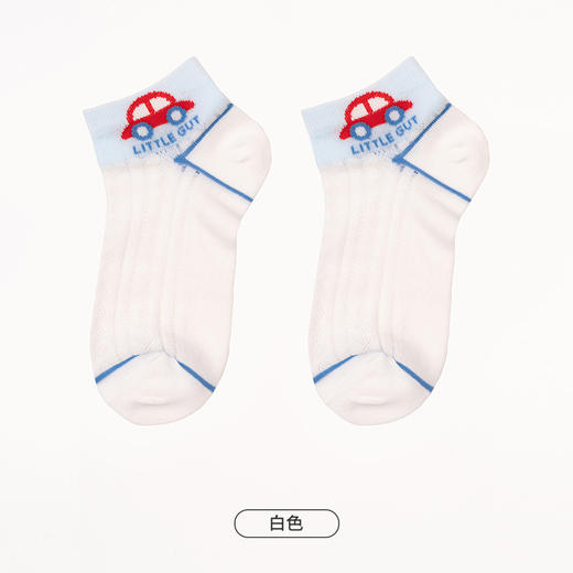都市丽人眯雅佳休闲系列船袜精梳棉袜子中厚船袜船袜儿童袜JC4CA2 商品图2