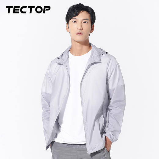 探拓户外防晒衣服男女士2023夏季运动弹力轻薄款透气皮肤风衣外套 商品图0