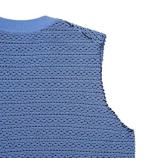 Irenisa TEXTURED KNIT VEST 针织休闲V领背心 商品图4