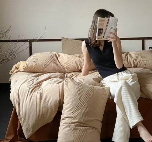 轻奢美拉德菱形提花四件套2.0*2.3mG119100075 商品图4