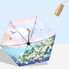 【油画系列】恒鼎太阳伞 ，六折金胶伞 15色可选 商品缩略图8