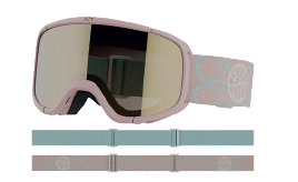 24/26SALOMON雪镜RIO 桃