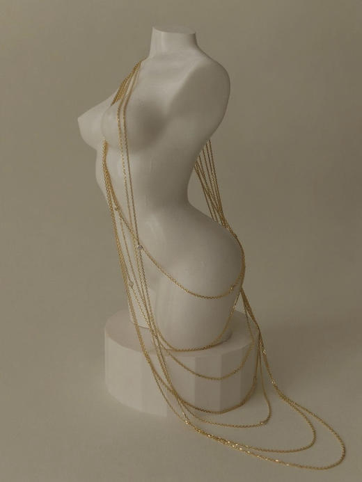 LDMO｜COLLANA SOPHIA Necklace 金色多层项链 商品图5