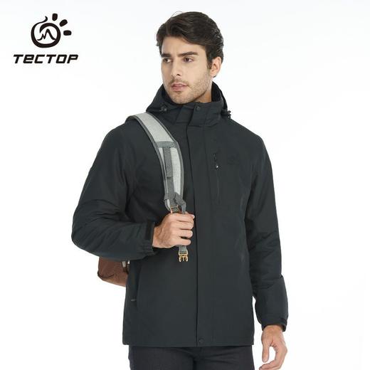 探拓冲锋衣男女秋冬季三合一可拆卸加绒保暖防风防水户外登山外套 商品图7