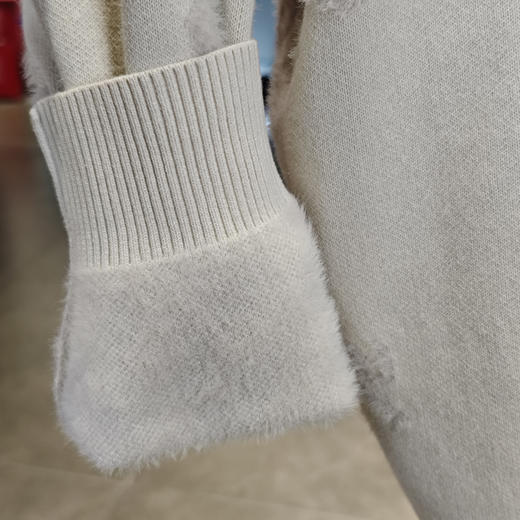 【L/XL/2XL断码】李宁毛衣男2024秋冬新款韦德篮球宽松加绒套头编织衫毛衣AMBU001【库存有限，如无货将做退款，介意慎拍】 商品图4