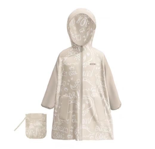 (包邮)觅雨missrain儿童多功能便携雨衣小恐龙（三种颜色+规格） 商品图2