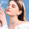ZEGL设计师冰糖系列925银方糖耳环女2024新款清新耳钉高级感耳饰 商品缩略图3
