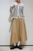 薄丝毛精纺色织半身裙 独家澳洲进口丝毛面料 中长款高腰复古赫本风A型裙型 商品缩略图4