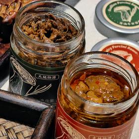 [屁侠推荐]大地物源 葱油牛肝菌酱 香辣牛肝菌酱 名厨研发 一酱N吃