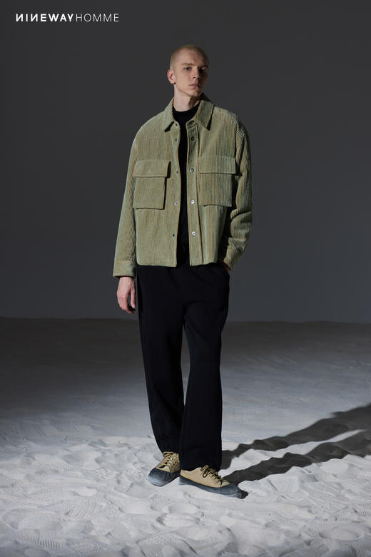 338537复古灯芯绒夹克 商品图4