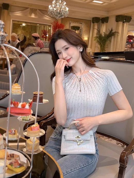 张心子【甜酷黑骑士】双排扣休闲短裤 U2401107 商品图5